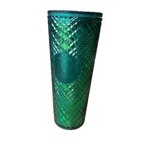 Starbucks | Emerald Green Jeweled Tumbler Cold Cup 24 oz